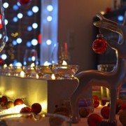 diy christmas table decoration