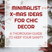 Minimalist Christmas Decoration
